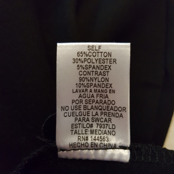 Lac Bleu women's size Medium black sexy dress NWT - Picture 5 of 9